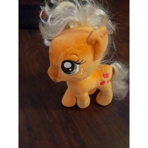 My Little Pony Applejack w/ Glitter Hair & Embroidered Apples Plush